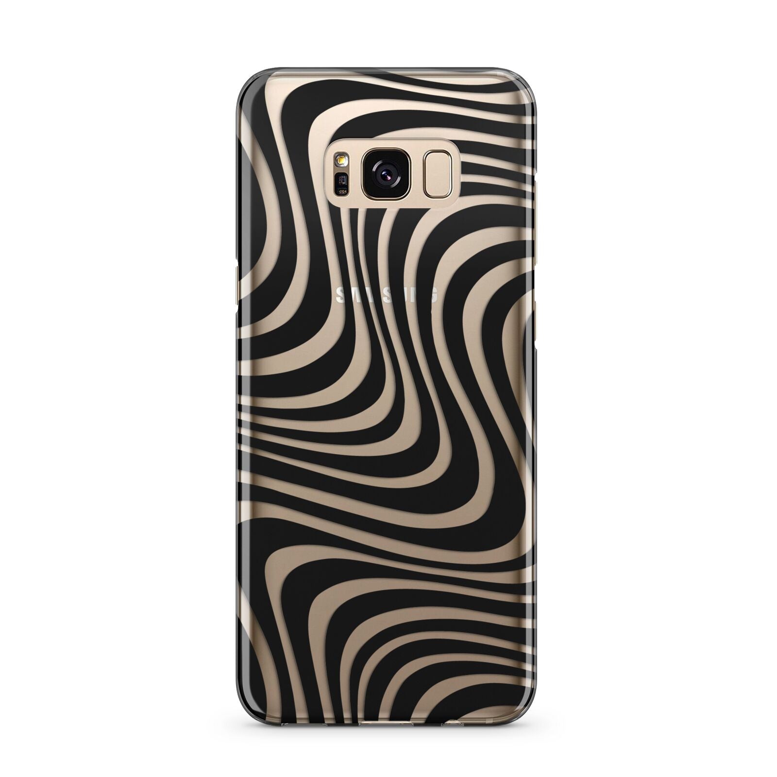Black Wave Samsung Galaxy S8 Plus Case