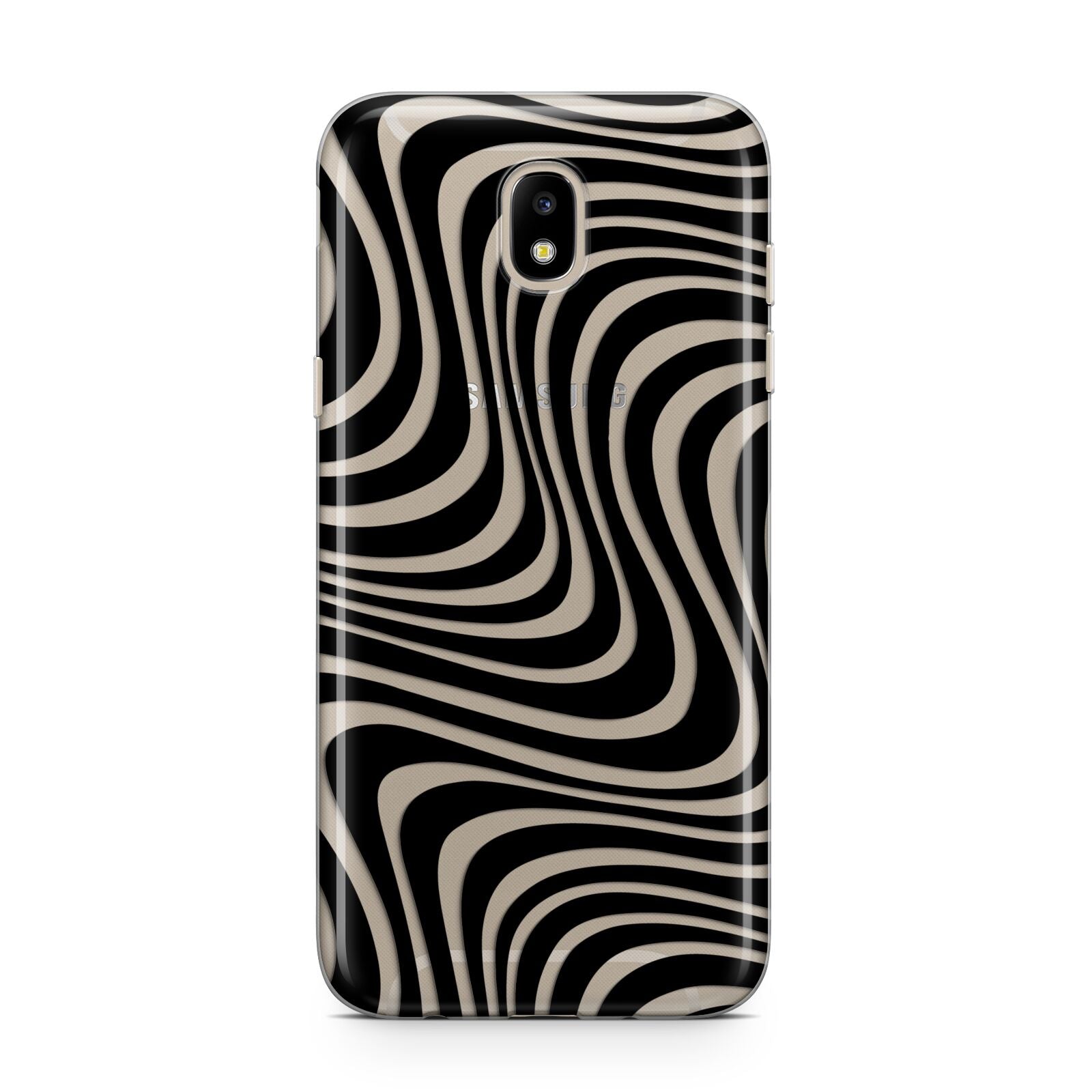 Black Wave Samsung J5 2017 Case