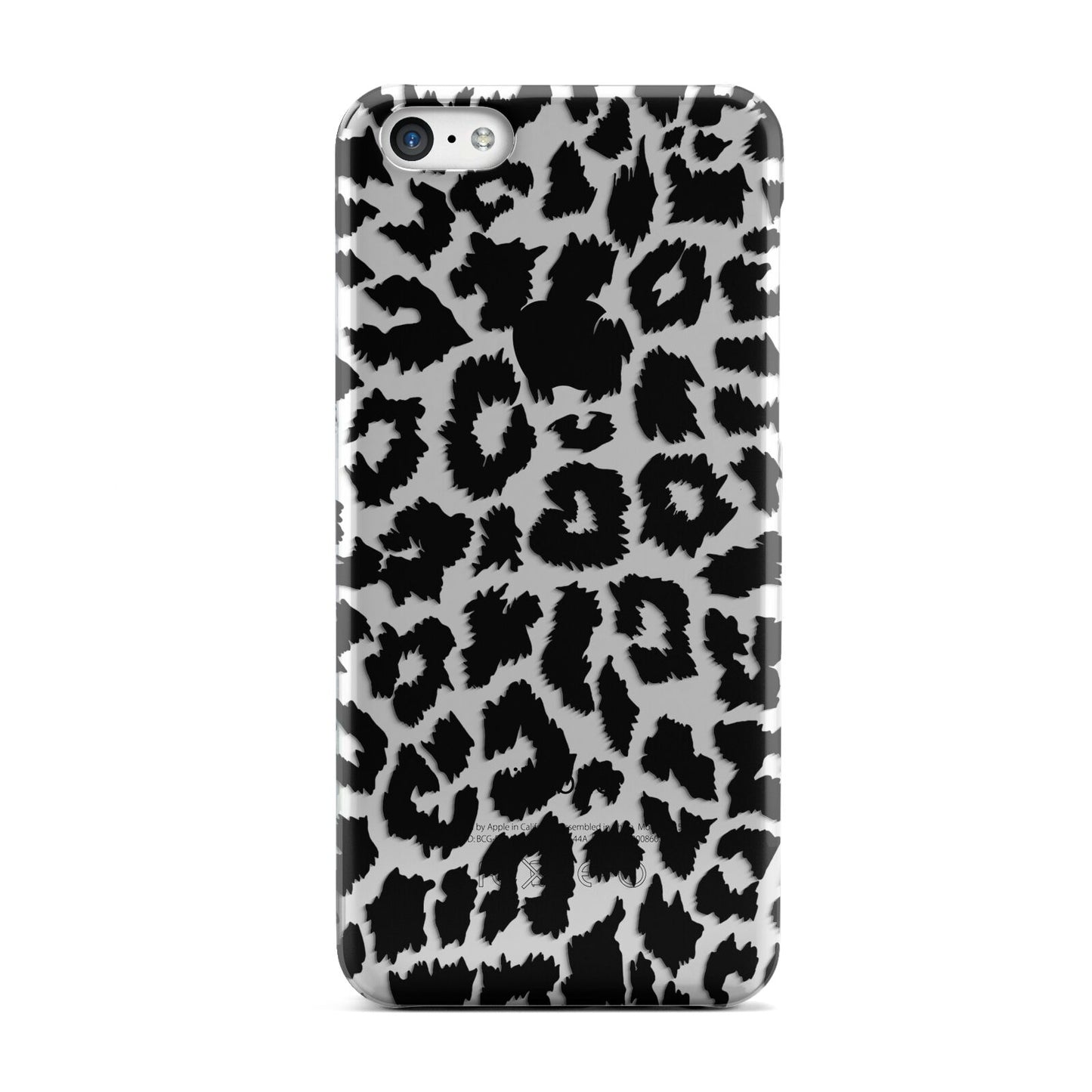 Black White Leopard Print Apple iPhone 5c Case