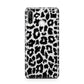 Black White Leopard Print Huawei P30 Lite Phone Case