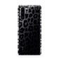 Black White Leopard Print Huawei P30 Pro Phone Case