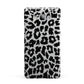 Black White Leopard Print Samsung Galaxy A7 2015 Case
