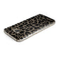 Black White Leopard Print Samsung Galaxy Case Top Cutout