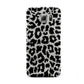 Black White Leopard Print Samsung Galaxy S6 Case