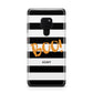 Black White Striped Boo Huawei Mate 20 Phone Case