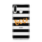 Black White Striped Boo Huawei P30 Lite Phone Case