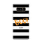 Black White Striped Boo Samsung Galaxy Note 8 Case