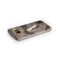 Black and Gold Marble Samsung Galaxy Case Side Close Up