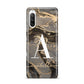 Black and Gold Marble Sony Xperia 10 III Case