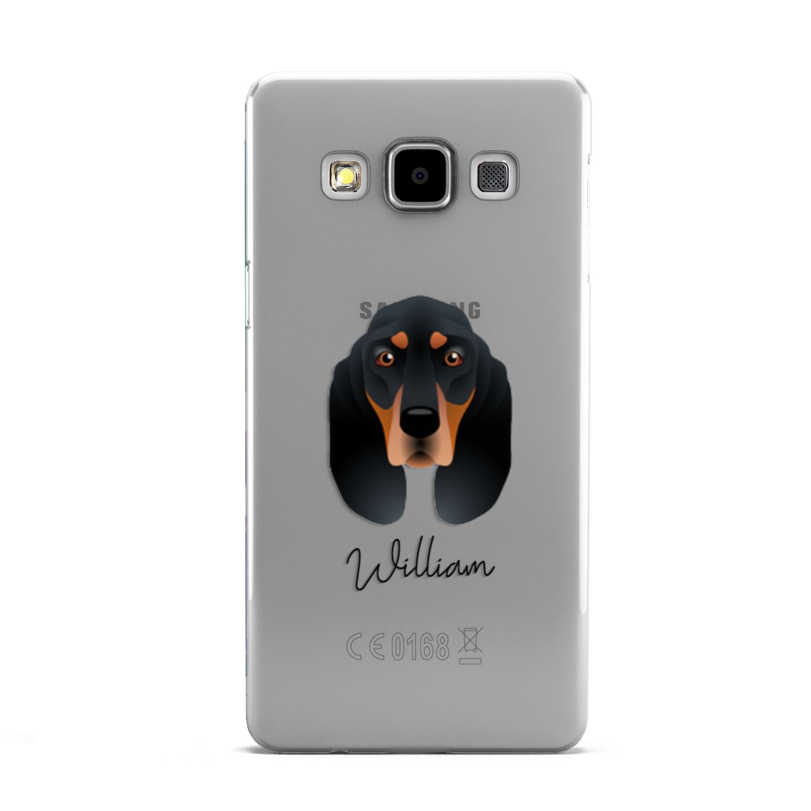 Black and Tan Coonhound Personalised Samsung Galaxy A5 Case