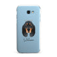 Black and Tan Coonhound Personalised Samsung Galaxy A7 2017 Case