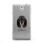 Black and Tan Coonhound Personalised Samsung Galaxy Note 3 Case