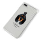 Black and Tan Coonhound Personalised iPhone 8 Plus Bumper Case on Silver iPhone Alternative Image