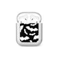 Black and White Bats AirPods Case