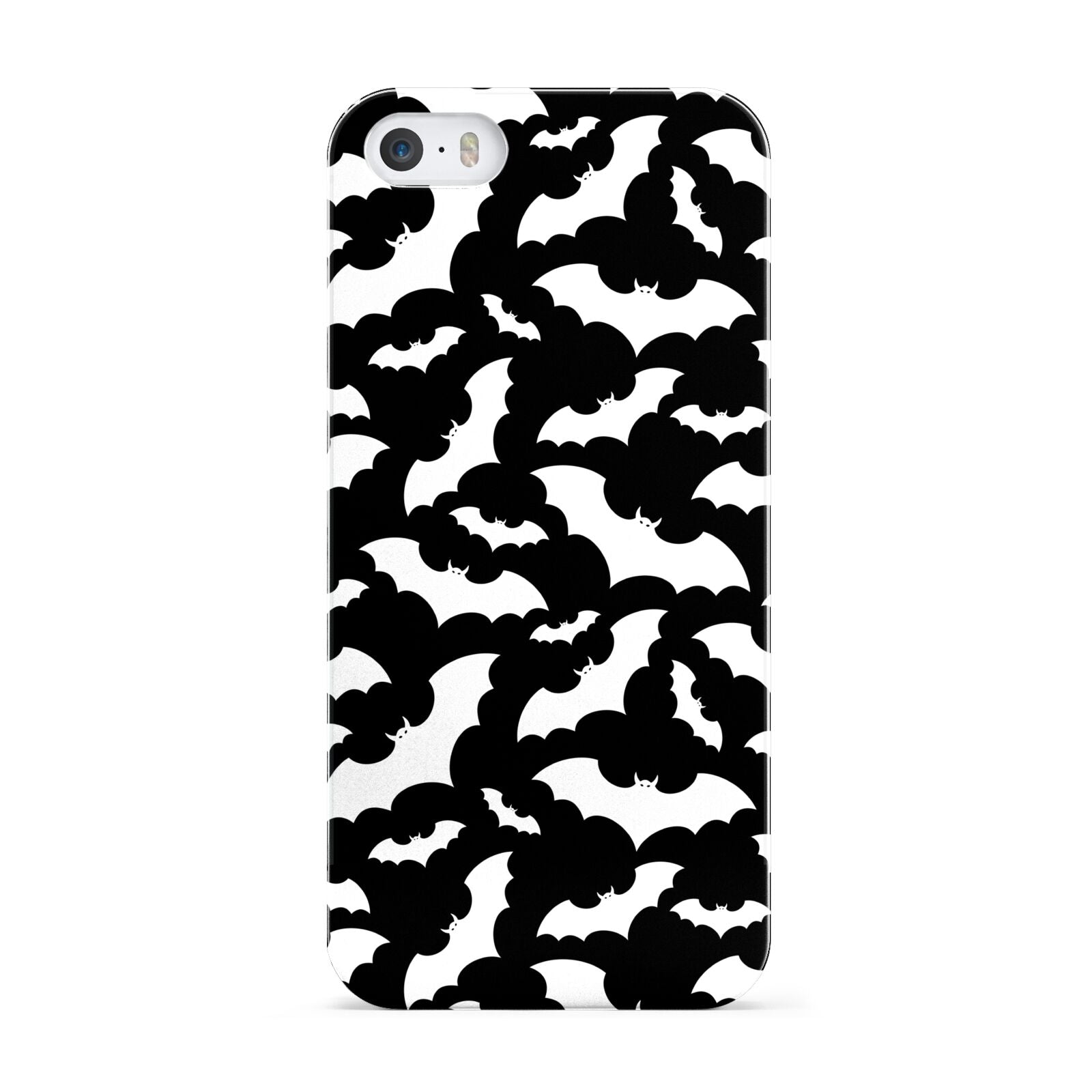 Black and White Bats Apple iPhone 5 Case