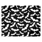 Black and White Bats Personalised Wrapping Paper Alternative