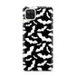 Black and White Bats Samsung A12 Case