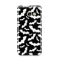 Black and White Bats Samsung Galaxy A3 2017 Case on gold phone