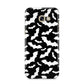Black and White Bats Samsung Galaxy A5 2017 Case on gold phone