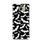 Black and White Bats Samsung Galaxy A7 2016 Case on gold phone