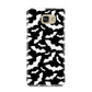 Black and White Bats Samsung Galaxy A9 2016 Case on gold phone