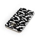 Black and White Bats Samsung Galaxy Case Front Close Up
