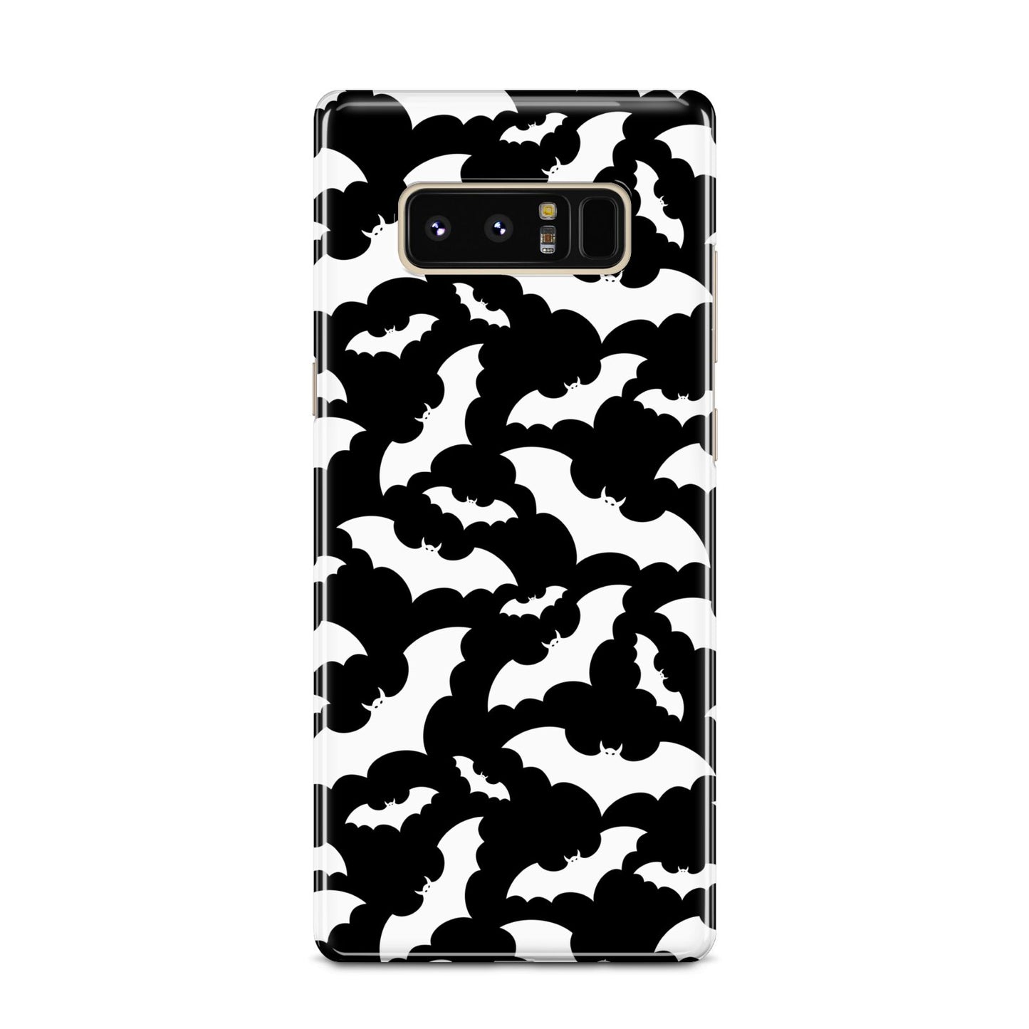 Black and White Bats Samsung Galaxy Note 8 Case