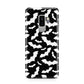 Black and White Bats Samsung Galaxy S9 Plus Case on Silver phone