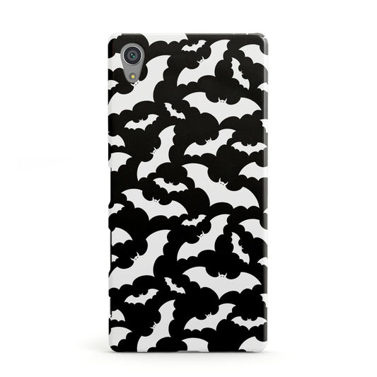 Black and White Bats Sony Xperia Case