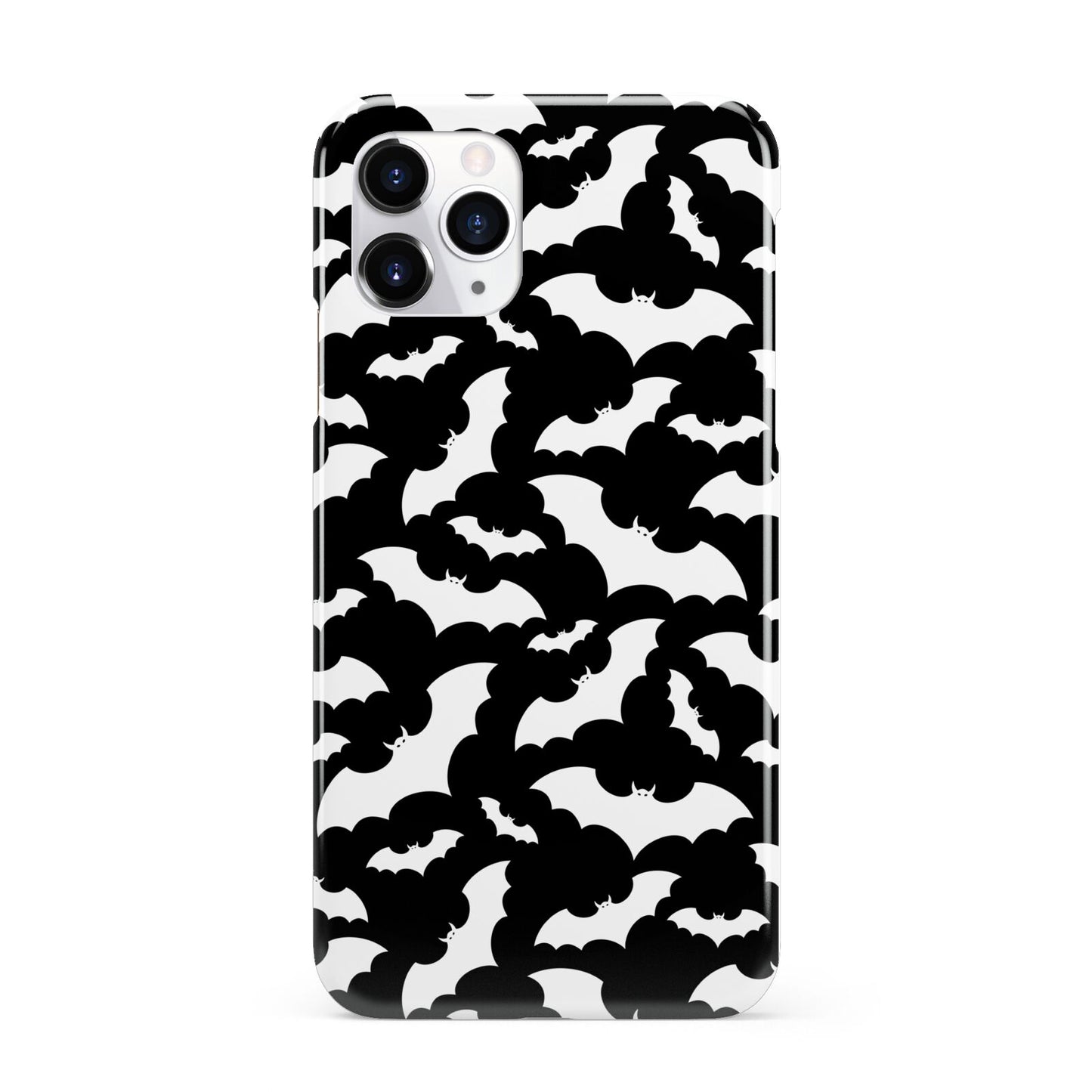 Black and White Bats iPhone 11 Pro 3D Snap Case
