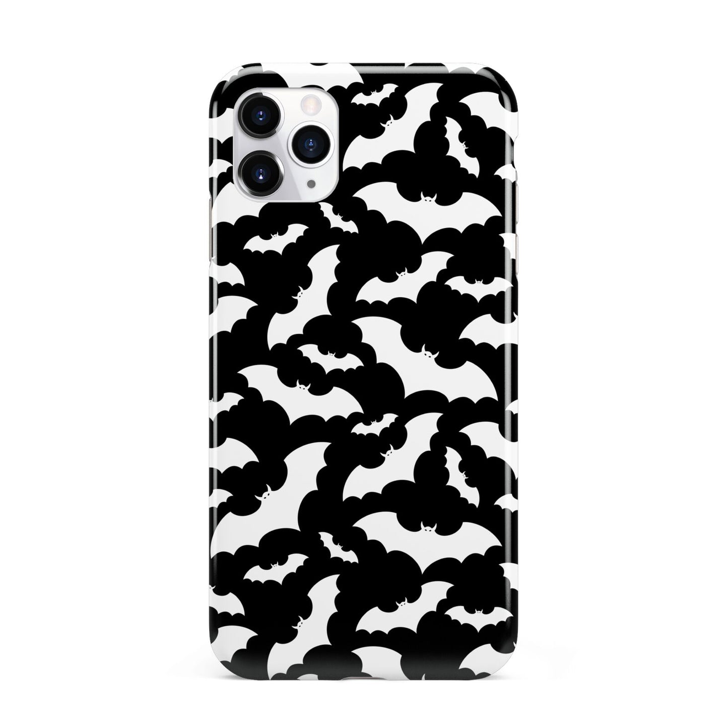 Black and White Bats iPhone 11 Pro Max 3D Tough Case