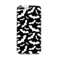 Black and White Bats iPhone 7 Plus Bumper Case on Silver iPhone
