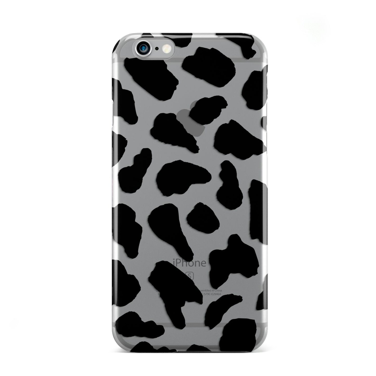 Black and White Cow Print Apple iPhone 6 Case