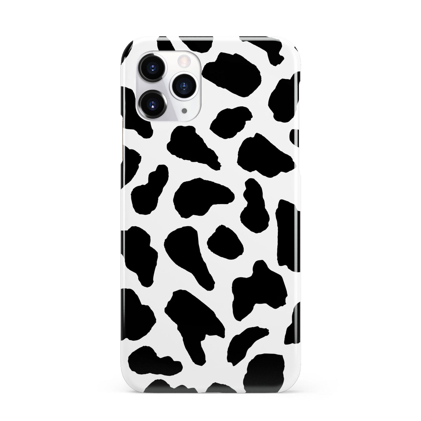 Black and White Cow Print iPhone 11 Pro 3D Snap Case