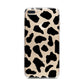 Black and White Cow Print iPhone 7 Plus Bumper Case on Gold iPhone