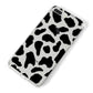 Black and White Cow Print iPhone 8 Plus Bumper Case on Silver iPhone Alternative Image