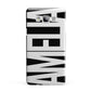 Black with Bold White Name Samsung Galaxy A7 2015 Case
