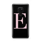Black with Pink Personalised Monogram Huawei Mate 20 Phone Case