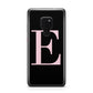 Black with Pink Personalised Monogram Huawei Mate 20 Phone Case