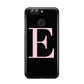 Black with Pink Personalised Monogram Huawei Nova 2s Phone Case