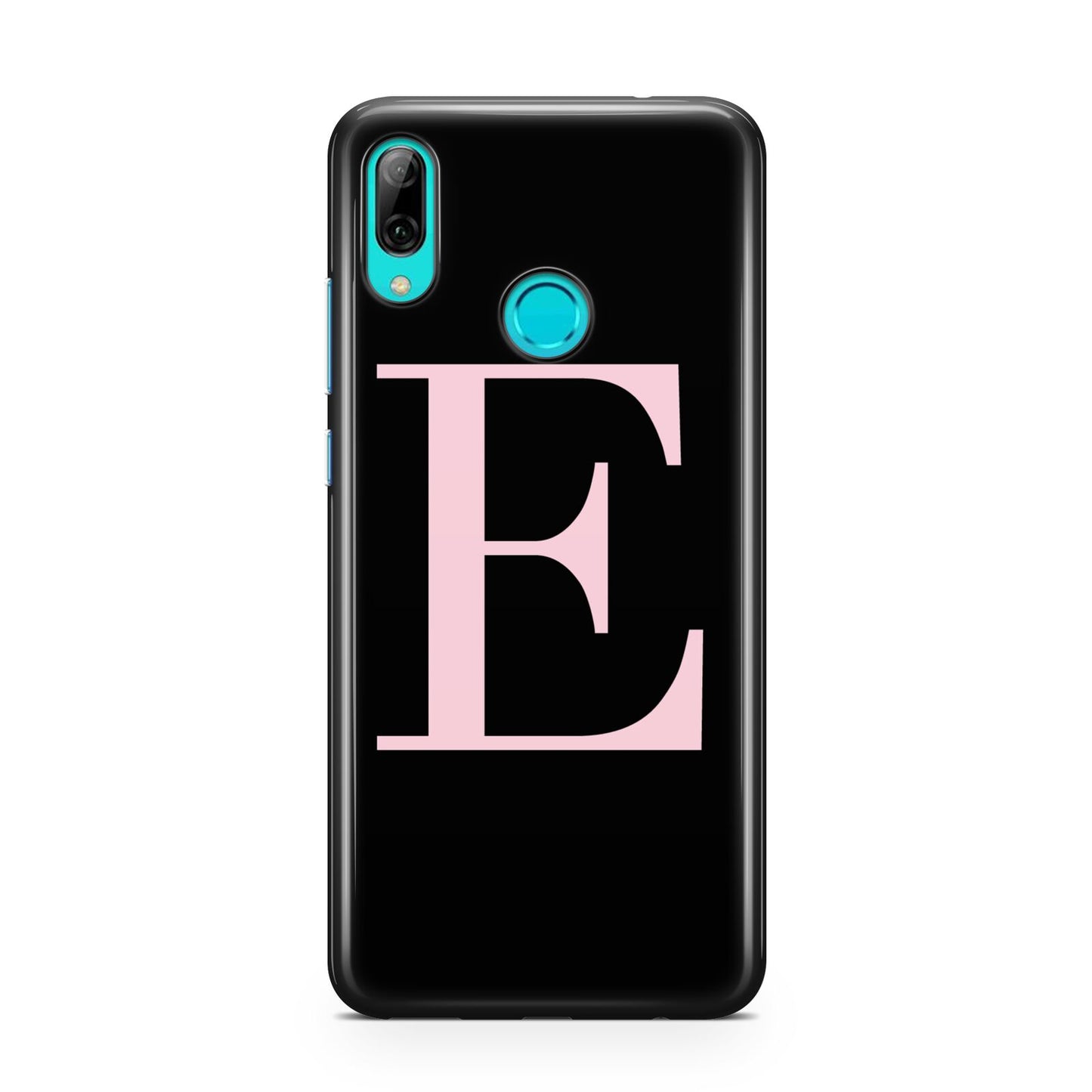 Black with Pink Personalised Monogram Huawei P Smart 2019 Case