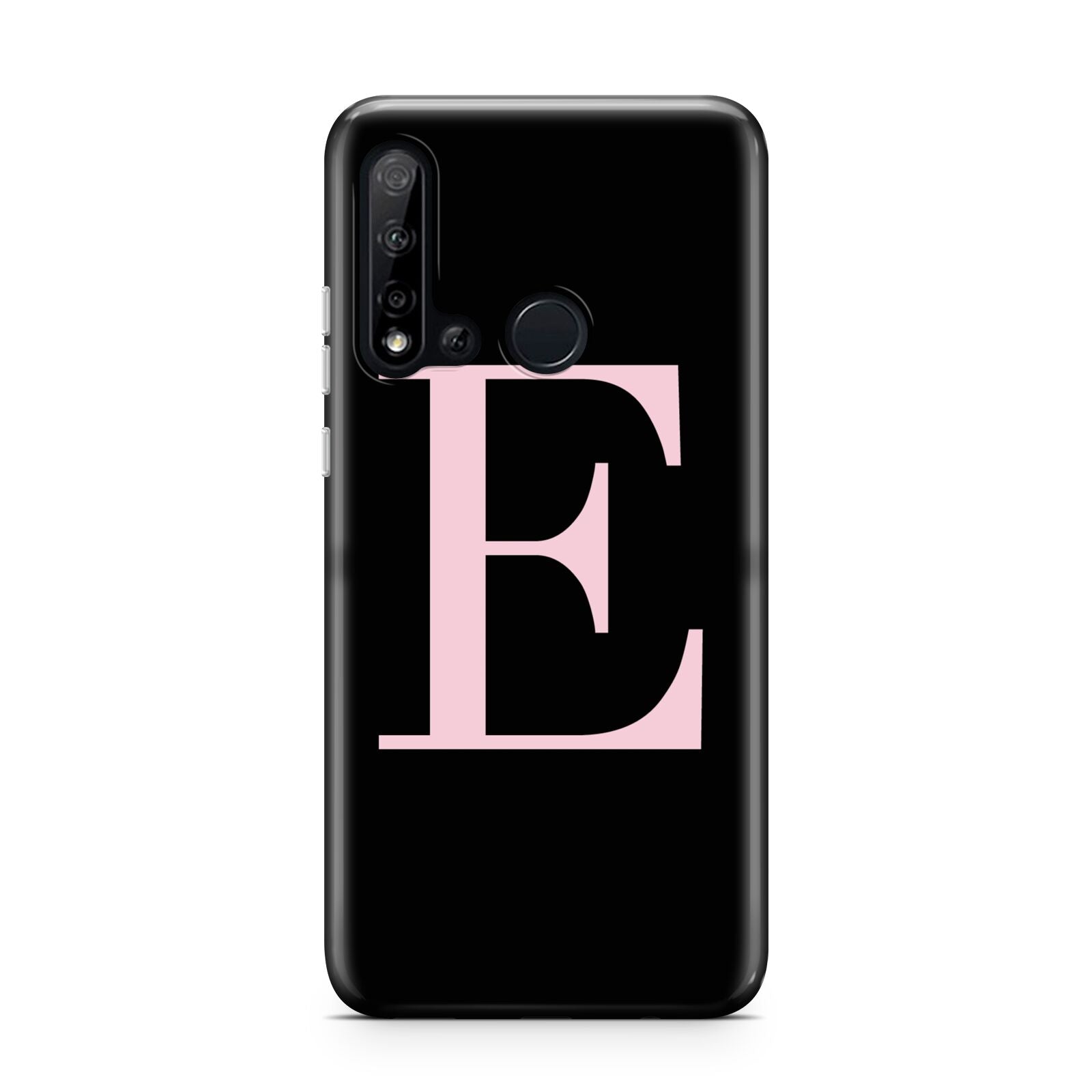 Black with Pink Personalised Monogram Huawei P20 Lite 5G Phone Case
