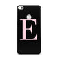 Black with Pink Personalised Monogram Huawei P8 Lite Case