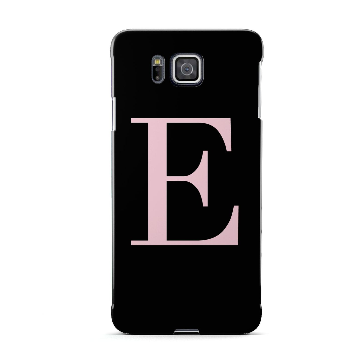 Black with Pink Personalised Monogram Samsung Galaxy Alpha Case