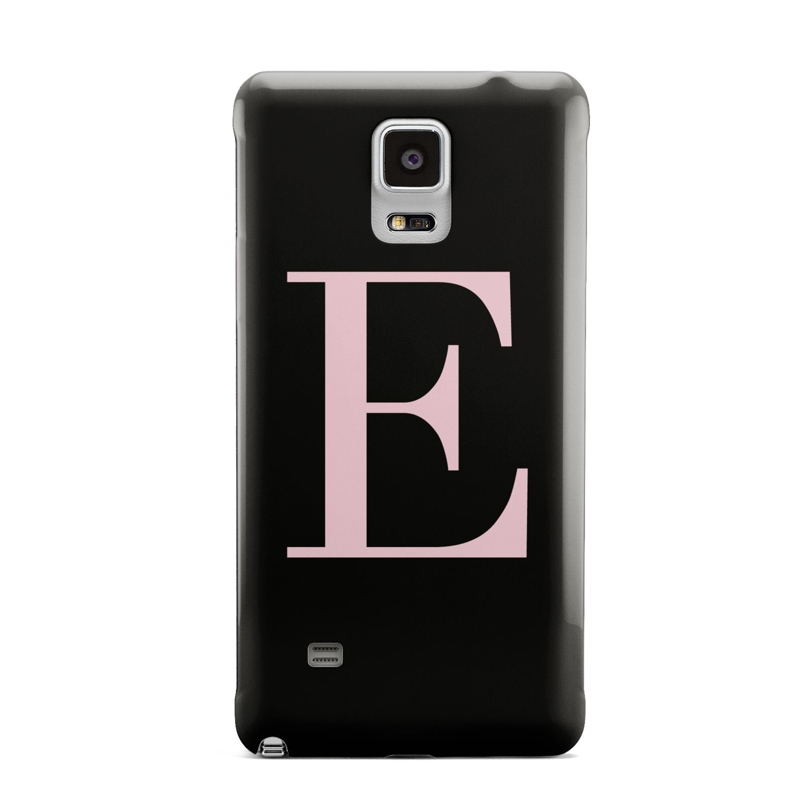 Black with Pink Personalised Monogram Samsung Galaxy Note 4 Case