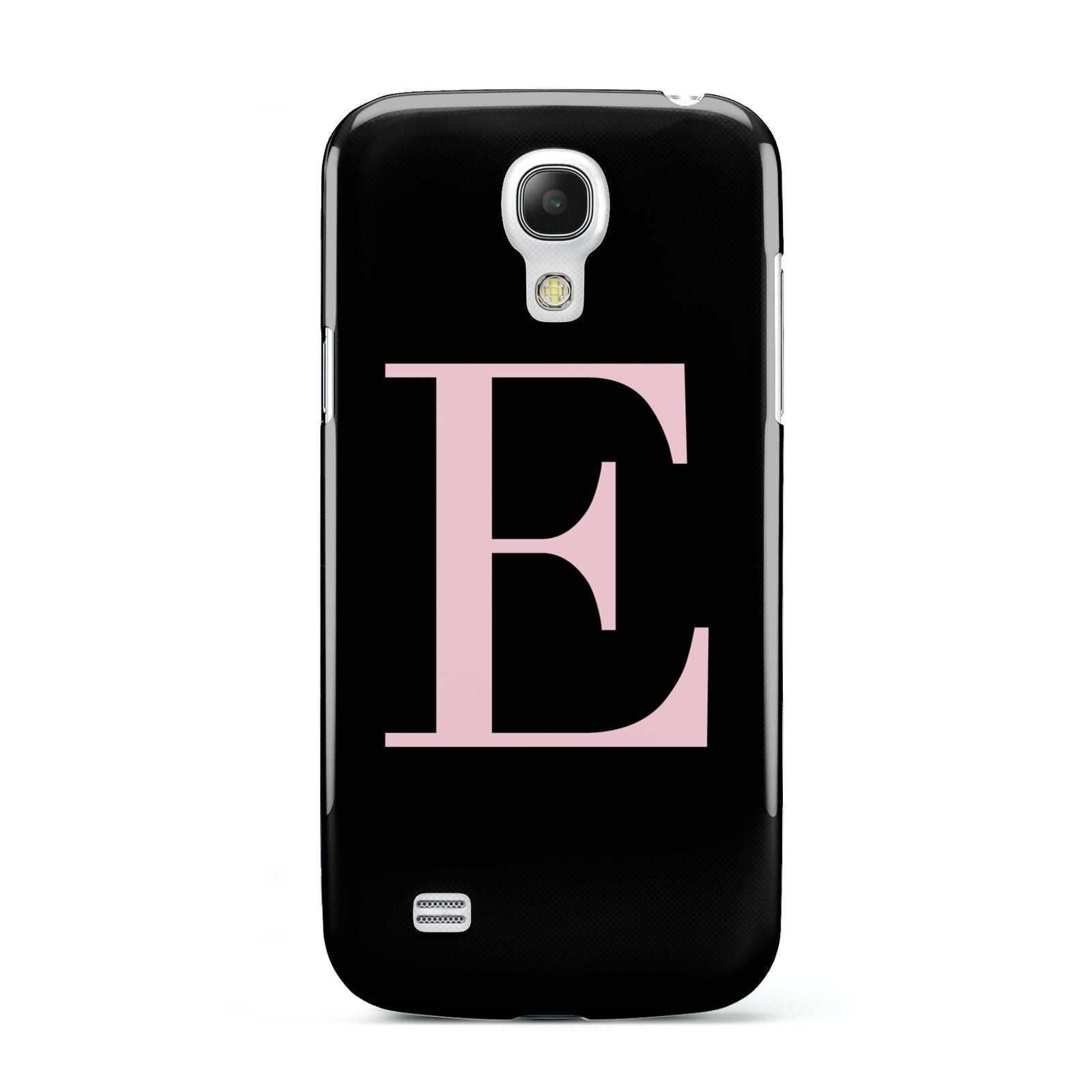 Black with Pink Personalised Monogram Samsung Galaxy S4 Mini Case