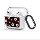 Bleeding Eyeballs AirPods Clear Case 3rd Gen Side Image
