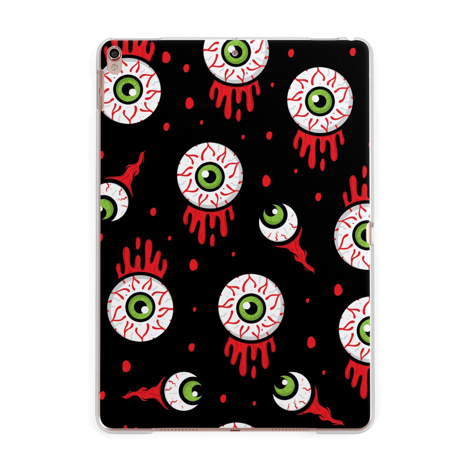 Bleeding Eyeballs Apple iPad Rose Gold Case