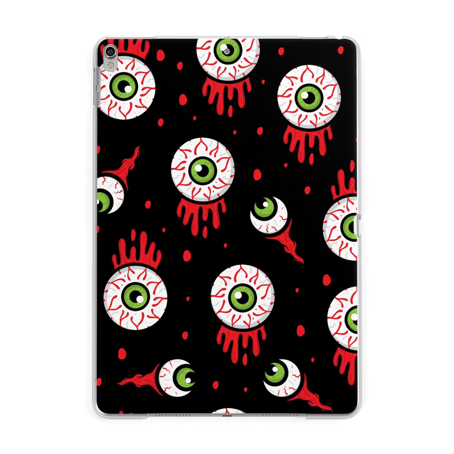 Bleeding Eyeballs Apple iPad Silver Case