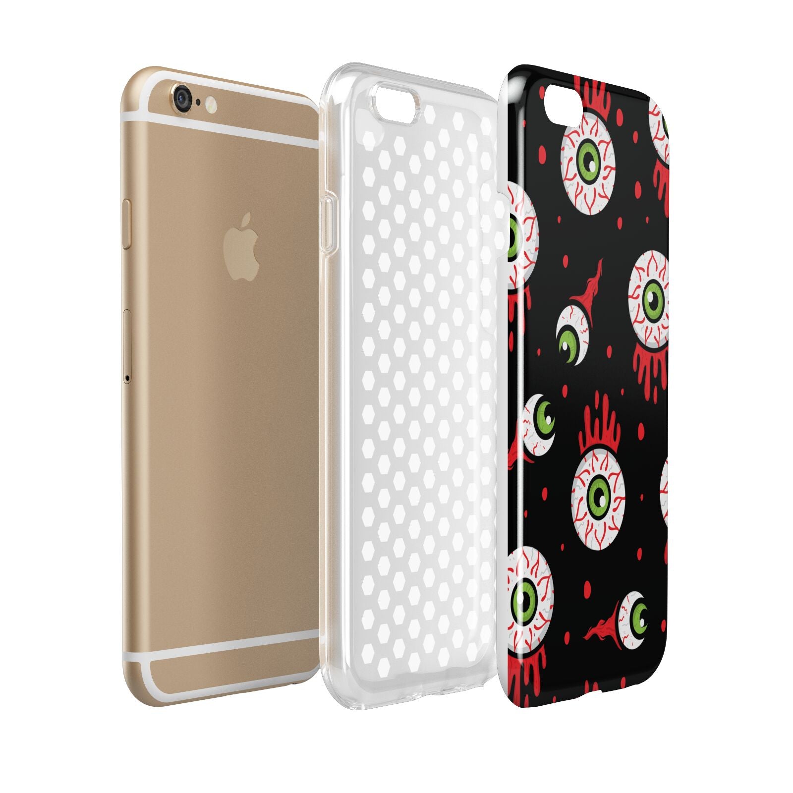 Bleeding Eyeballs Apple iPhone 6 3D Tough Case Expanded view